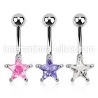 mcdz327 belly rings surgical steel 316l belly button