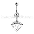 msd575 belly rings surgical steel 316l belly button