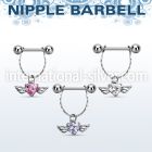 npdl26 straight barbells surgical steel 316l nipple