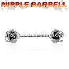 npsh1 straight barbells surgical steel 316l nipple