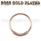 ns02rs nose hoop silver 925 nose