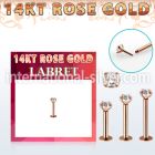 rlbz labrets lip rings gold labrets chin