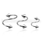 sp20cn spirals twisters surgical steel 316l eyebrow