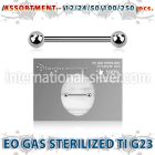 ublk673 titanium industrial surface barbell bars internal