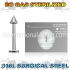 zlbcn3 labrets lip rings surgical steel 316l labrets chin