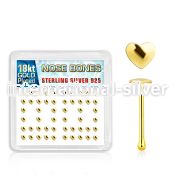 18bxvhr nose bone silver 925 nose