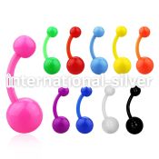 abnsa belly rings acrylic body jewelry belly button