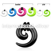 accor tapers acrylic body jewelry ear lobe