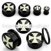 afpj plugs gauges acrylic body jewelry ear lobe