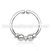 agsep12l fake illusion body jewelry silver 925 septum