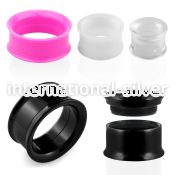 ahp tunnels gauges acrylic body jewelry ear lobe