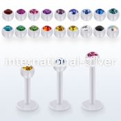 albajb3 labrets lip rings bioflex ptfe labrets chin