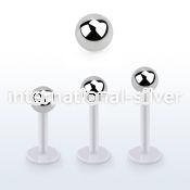 albb5 labrets lip rings bioflex ptfe labrets chin