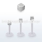 albd25 labrets lip rings bioflex ptfe labrets chin