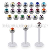 albjb3 labrets lip rings bioflex ptfe labrets chin