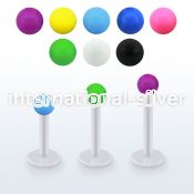 albsab25 labrets lip rings bioflex ptfe labrets chin