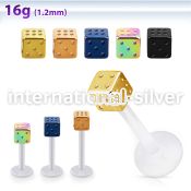 albtd4 labrets lip rings bioflex ptfe labrets chin