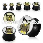 apgkk plugs gauges acrylic body jewelry ear lobe