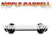 bb2ros straight barbells surgical steel 316l nipple