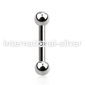 bbeb25 straight barbells surgical steel 316l eyebrow