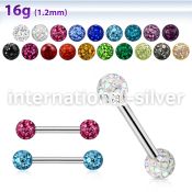 bbefr3 straight barbells surgical steel 316l eyebrow