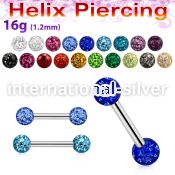 bber23 straight barbells surgical steel 316l eyebrow