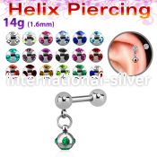 bber46b straight barbells surgical steel 316l eyebrow