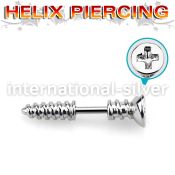 bber49 straight barbells surgical steel 316l helix