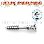 bber49b straight barbells surgical steel 316l helix