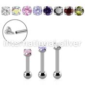 bber52cz straight barbells surgical steel 316l tragus