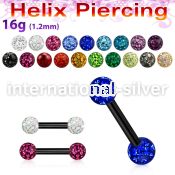 bbert23 straight barbells anodized surgical steel 316l eyebrow