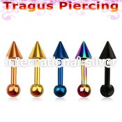 bbert36 straight barbells anodized surgical steel 316l tragus