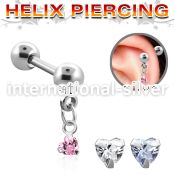 bberv6 straight barbells surgical steel 316l nose bridge