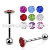 bbfcs1 straight barbells surgical steel 316l tongue