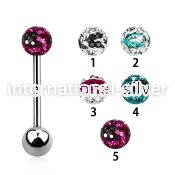 bbfr5c straight barbells surgical steel 316l tongue