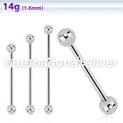 bbind straight barbells surgical steel 316l 