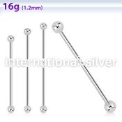bbinds straight barbells surgical steel 316l 