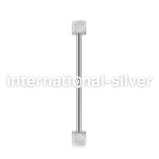bbindsdi straight barbells surgical steel 316l 