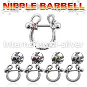 bbnpd8 straight barbells surgical steel 316l nipple