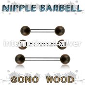 bbnpsn5 straight barbells organic body jewelry nipple