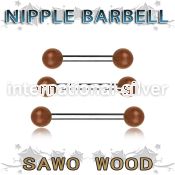 bbnpsw5 straight barbells organic body jewelry nipple