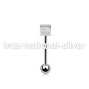 bbsdi straight barbells surgical steel 316l tongue