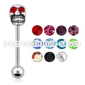 bbskc straight barbells surgical steel 316l tongue