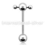 bbspnb straight barbells surgical steel 316l tongue