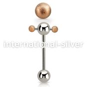 bbspnfor straight barbells surgical steel 316l tongue