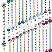 bbtrfr5c straight barbells anodized surgical steel 316l 