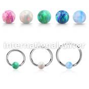 bcr18o4 hoops captive rings surgical steel 316l nose