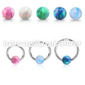 bcr20o5 hoops captive rings surgical steel 316l nose