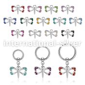 bcrg761 surgical steel ball closure rings ear lobe helix nipple piercing