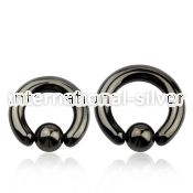 bcrt2 hoops captive rings anodized surgical steel 316l eyebrow